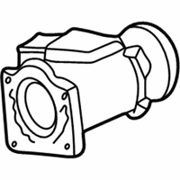 Lincoln Town Car Mass Air Flow Sensor - 3W7Z-12B579-BARM Mass Air Flow Sensor