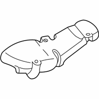 Lincoln LS Exhaust Heat Shield - XW4Z-9Y427-AB Heat Shield, Driver Side