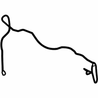 Ford Flex Antenna Cable - 8A8Z-18812-D Antenna Cable, Front