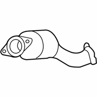 Ford Freestyle Catalytic Converter - 7F9Z-5E212-A Catalytic Converter, Front Passenger Side