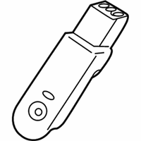 Ford Thunderbird Seat Belt - 1W6Z-7661202-AAD Buckle End, Front Passenger Side