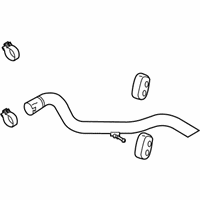 Ford Explorer Sport Trac Exhaust Pipe - 7A2Z-5202-E Tail Pipe