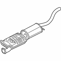 Ford Explorer Sport Trac Muffler - 8A2Z-5230-B Muffler