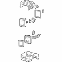 Lincoln LS Evaporator - 6W4Z-19850-AA Housing Assembly
