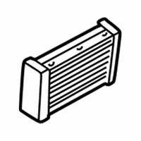 Ford E-250 Econoline Heater Core - H2MZ-18476-AB Heater Core, Rear
