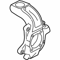 Lincoln MKS Steering Knuckle - 8A5Z-3K186-A Knuckle, Front Driver Side