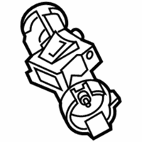 Ford Ignition Lock Cylinder - AA8Z-3F527-A Steering Lock