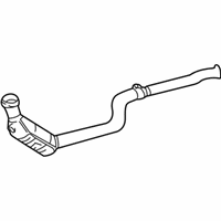 Lincoln LS Catalytic Converter - XW4Z-5E212-FZ Catalytic Converter, Driver Side