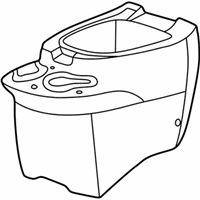 Lincoln Blackwood Center Console Base - 2C6Z-16045A36-BAA Rear Console