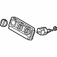 Ford Edge Blower Control Switches - 8T4Z-19980-C Heater Control