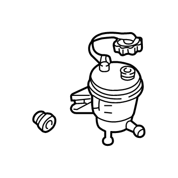 Ford Escape Power Steering Reservoir - YL8Z-3A697-BA Reservoir Assembly