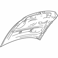 Lincoln Hood - XL7Z-16612-AA Hood