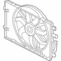 Mercury Sable Fan Motor - BG1Z-8C607-A Fan & Motor