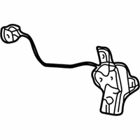 Mercury Trunk Latch - YF1Z-5443200-AA Lock, Rear