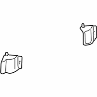 Lincoln Town Car Air Deflector - F8AZ-8326-AA Air Deflector, Upper