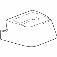 Ford Explorer Sport Center Console Base - 1L5Z-98045A36-AAA Console Panel, Prairie Tan