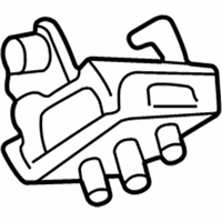 Lincoln Aviator Motor And Transmission Mount - 4C5Z-6038-BB Motor Mount, Driver Side