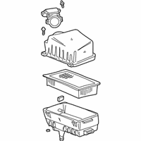Ford Focus Air Filter Box - 2M5Z-9600-AA Air Cleaner Assembly