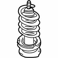 Ford Taurus Coil Springs - 4F1Z-5310-DA Coil Spring, Front