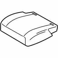Ford Freestyle Seat Cushion - 5F9Z-7463841-DA Seat Cushion Pad, Rear Driver Side