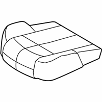 Lincoln MKS Seat Cover - 8A5Z-5462900-CA Cushion Cover, Camel, Passenger Side