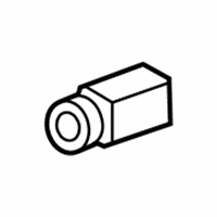 Lincoln Parking Assist Distance Sensor - 2L1Z-15K859-AB Reverse Sensor, Silver