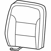 Lincoln LS Seat Cover - 4W4Z-5464416-AAA Seat Back Cover, Passenger Side