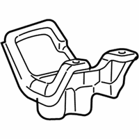 Ford Expedition Center Console Base - 4L1Z-78045A76-AAA Finish Panel, Front