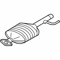 Ford Escape Catalytic Converter - 7L8Z-5E212-DA Catalytic Converter