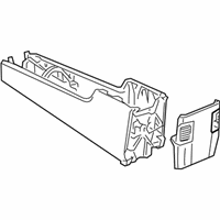 Lincoln LS Center Console Base - 3W4Z-54045A36-AAC Console