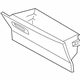 Ford LJ7Z-7803598-AE Glove Box Door, Sandstone