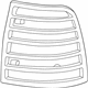Ford 1L2Z-13405-BA Combination Lamp Assy, Driver Side