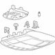 Ford DS7Z-54519A70-EQ Overhead Console, Upper