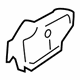 Ford 6L2Z-7840380-AA Door Trim Panel Pad, Front Passenger Side