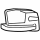 Ford 6L2Z-78266B40-BE Handle, Inside, Black, Rear Inner Passenger Side