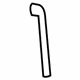 Ford 4L2Z-7826596-AA Handle Rod, Rear Passenger Side