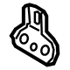 Ford LX6Z-78043B92-A Inner Bracket, Lower