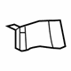 Ford XC2Z-1631010-AAB Rear Quarter Trim, Upper Passenger Side