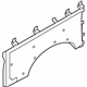 Ford XC2Z-1631012-AAA Quarter Pillar Trim, Front Lower Passenger Side