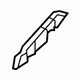 Ford AN7Z-17C947-A Side Bracket, Front Passenger Side