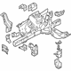 Ford FB5Z-16054-A Apron/Rail Assembly, Front Passenger Side