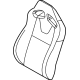Ford CR3Z-6364416-UA Seat Back Cover, Charcoal Black, Front Passenger Side