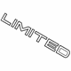 Ford 8T4Z-7842528-A Nameplate, Rear