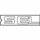 Ford 7T4Z-7842528-C Nameplate, Rear