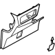 Ford LJ6Z-7804459-AA Center Cover