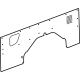 Ford LK4Z-6131012-EB Lower Trim, Rear Passenger Side