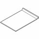 Ford FL3Z-16519A02-AL Sunshade, Sandstone