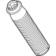 Ford MB3Z-5K570-C Dust Shield, Rear
