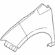 Ford CT4Z-16005-A Fender, Front Passenger Side