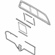 Ford 9L3Z-15422B30-B Back Glass, Rear